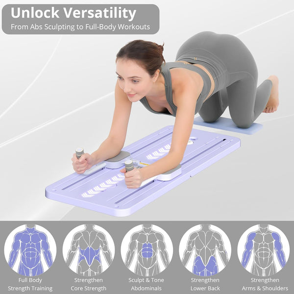Sakerplus® 5 in 1 Pilates Sliding Board