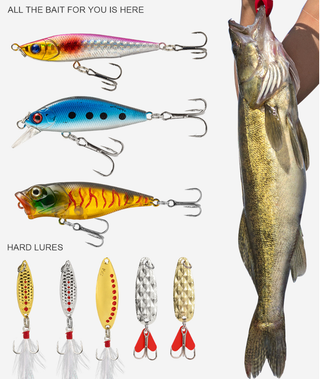 Sakerplus® Fishing Lures Advent Calendar 2025 Set