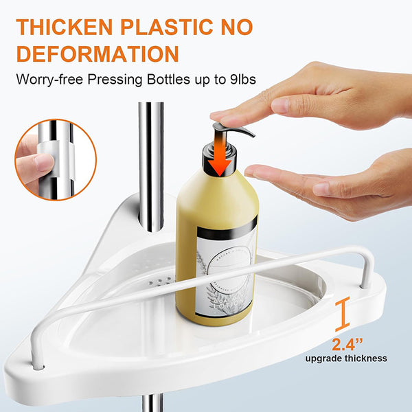 Sakerplus® Drill-Free Wall Mounted Storage Shelf