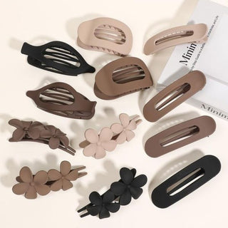 Sakerplus® 12 Pack Flat Hair Clips For Women