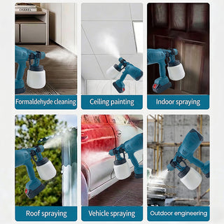 Sakerplus® Cordless High Atomization Electric Paint Sprayer