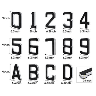 Sakerplus® Solar Lighted Address Signs For Houses