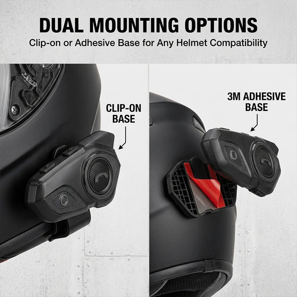 Sakerplus® Bluetooth Motorcycle Helmet Intercom System