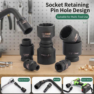 Sakerplus® Heavy Duty 12-Point Impact Socket