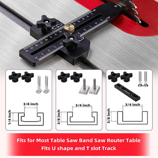 Sakerplus® Thin Rip Table Saw Jig