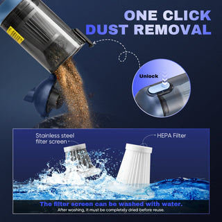 Saker 4 in 1 Handheld Car Vacuum