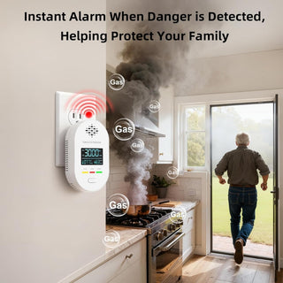Sakerplus® Smart Home Gas Safety Monitor