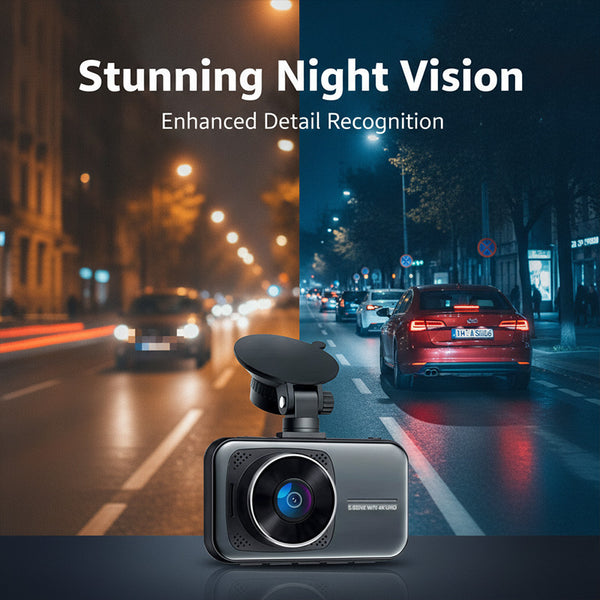 Sakerplus® Ultra 4K Dual Dash Cam