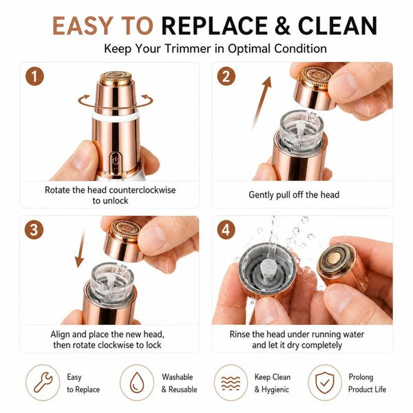Sakerplus® Two-In-One Electric Facial Hair Trimmer