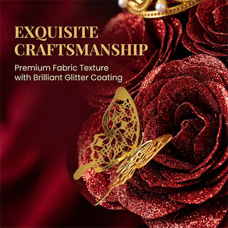Sakerplus® Glitter Rose Bouquet Gift Set