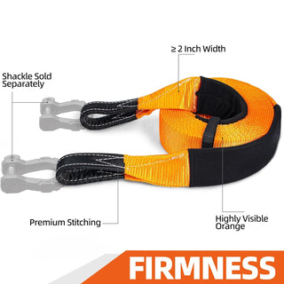 Sakerplus Heavy Duty Elastic Tow Strap