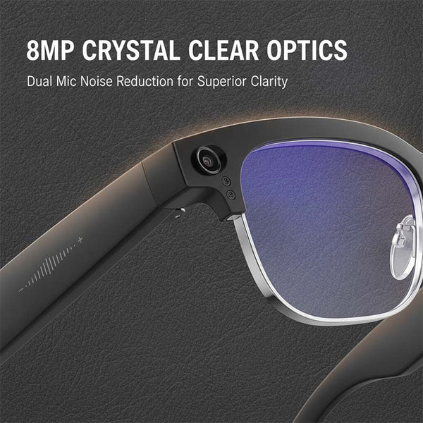 Sakerplus® AI Camera Glasses with Real-Time Translation