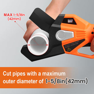 Sakerplus 18V Electric PVC Pipe Cutter
