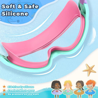 Sakerplus® Kids Swimming Goggles Set