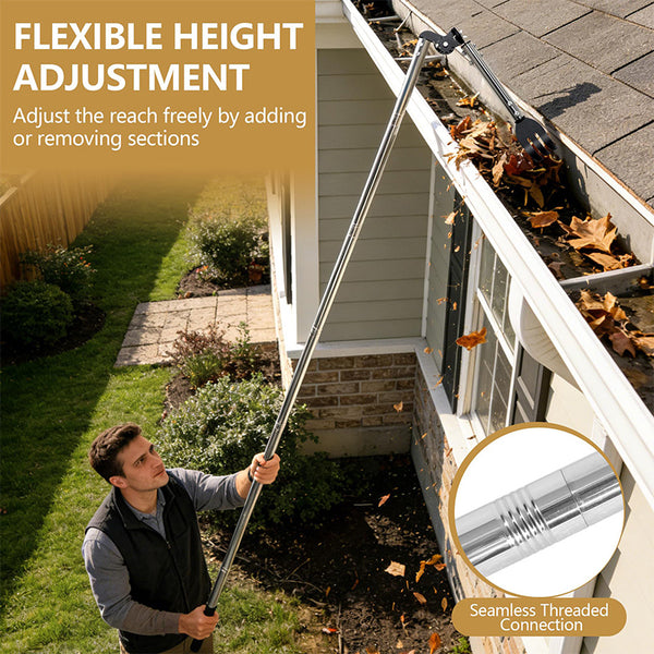Sakerplus® Ground Level Gutter Cleaning Tool