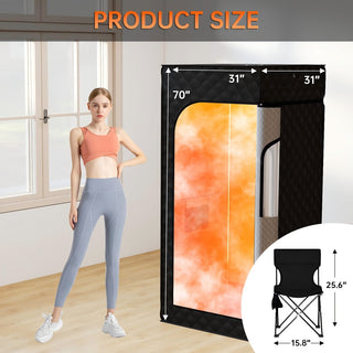 Sakerplus® Portable Sauna Box Home Set