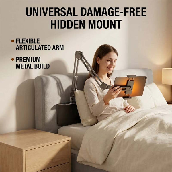Sakerplus® Bed Overhead Phone Tablet Stand Holder