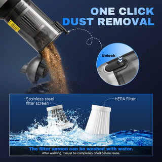 Saker 4 in 1 Handheld Car Vacuum