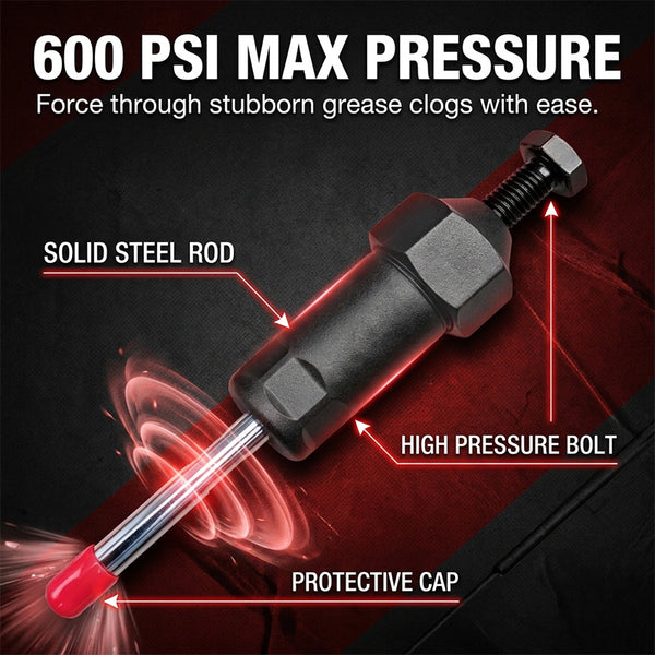 Sakerplus® Heavy Duty Grease Fitting Cleaner Tool