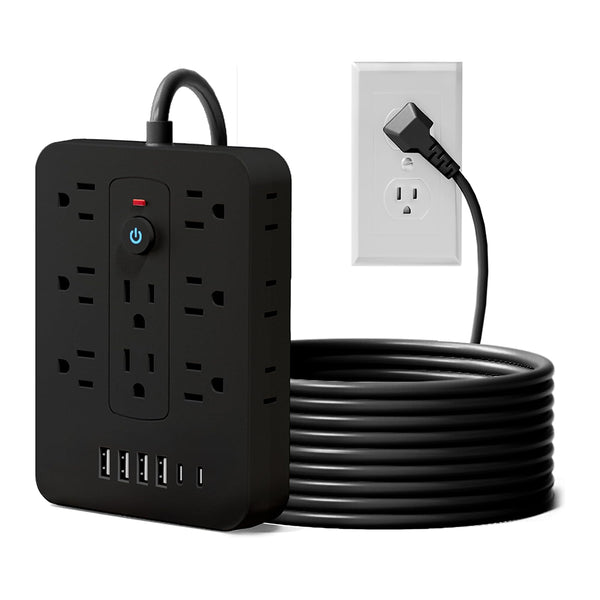 Sakerplus® 20-in-1 Surge Protector Power Strip