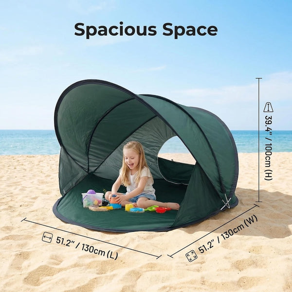 Sakerplus® Automatic Pop Up Beach Camping Tent
