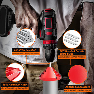 Herramienta de chaflán interno y externo 2 en 1 SAKER®