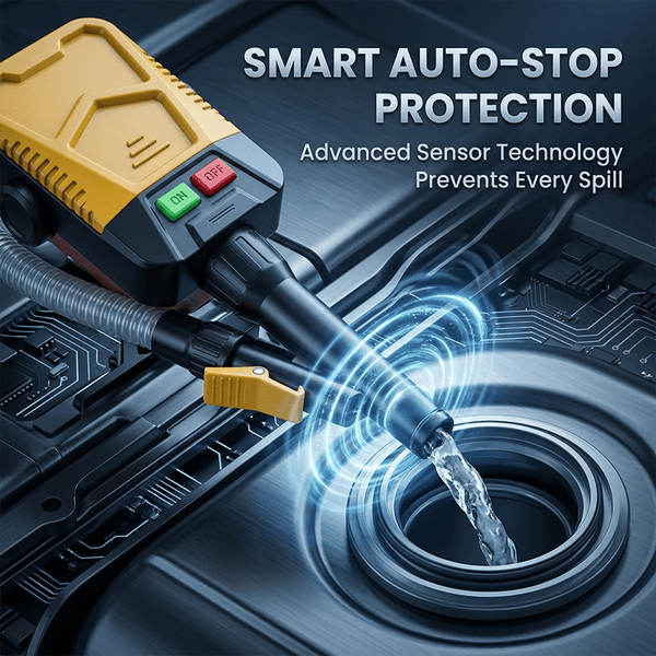 Sakerplus® Automatic Battery-Powered Fuel Transfer Pump