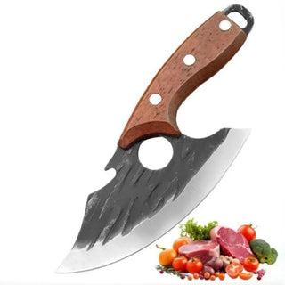 Sakerplus® Sharp Outdoor Meat Cleaver Knife