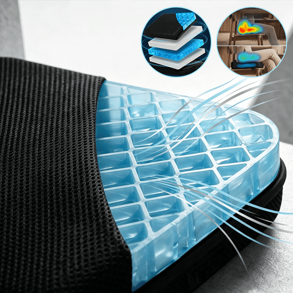 Sakerplus® Compact Foldable Airplane Seat Cushion