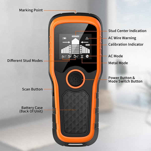 Sakerplus® Stud Finder Wall Scanner