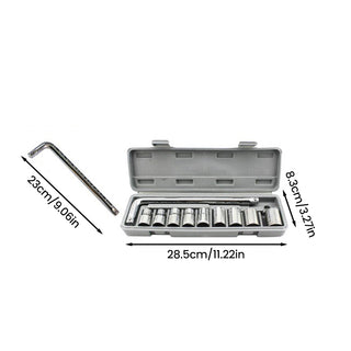Sakerplus Wrench Socket Set Auto Repair
