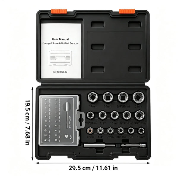 Sakerplus® Damaged Bolt And Screw Extractor