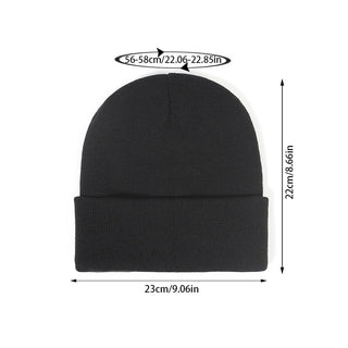 Sakerplus® Satin Lined Knit Beanie Hat