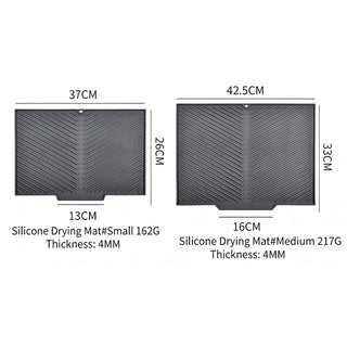 Sakerplus® Dish Drying Silicone Drain Mat