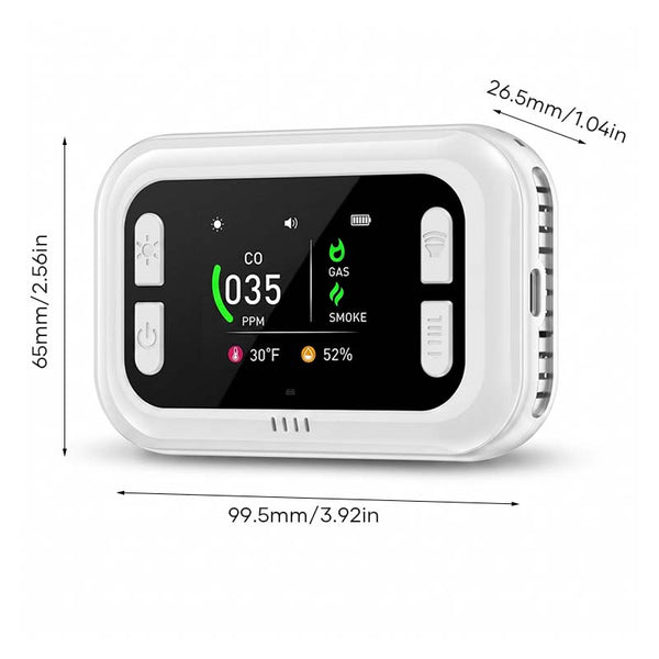 Sakerplus® Carbon Monoxide And Gas Leak Detector