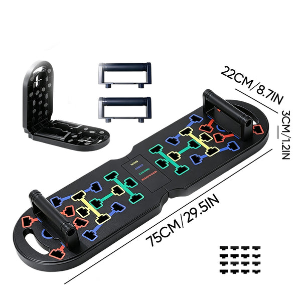 Sakerplus® Foldable Push Up Board Workout System