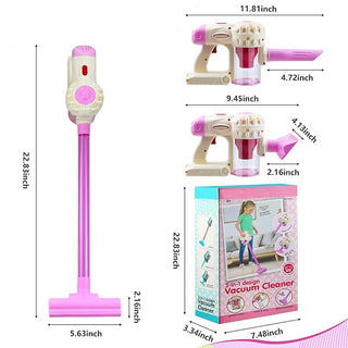 Sakerplus 4 In 1 Kids Toy Vacuum