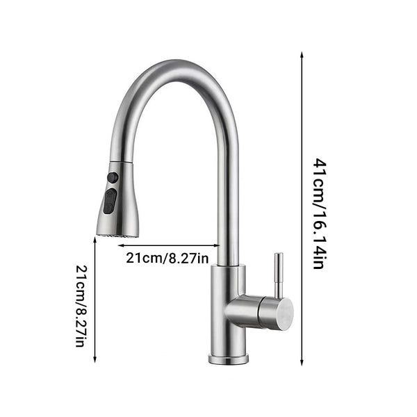 Sakerplus® Kitchen Faucets Pull Down Sprayer