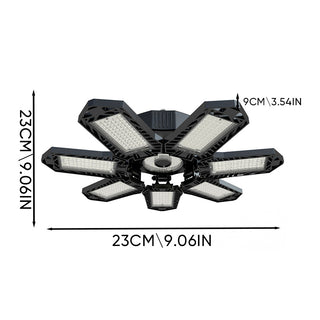 Sakerplus® Seven Panel Adjustable LED Garage Light