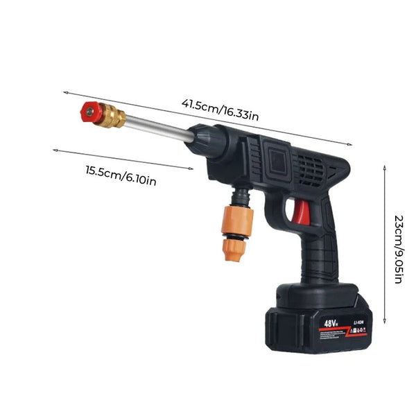 Pistola de agua pulverizada portátil inalámbrica de alta presión Sakerplus