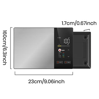 Sakerplus Digital Kitchen Scale with Nutrition Tracking