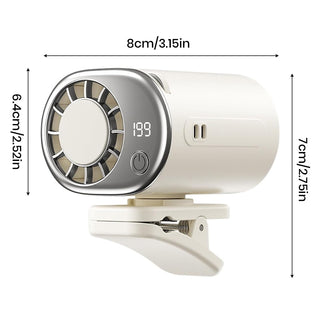 Sakerplus® 360° Rotating Semi-Cooling Clip Fan