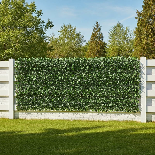 Sakerplus® Expandable Artificial Faux Ivy Privacy Fence
