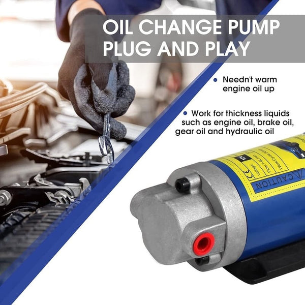 Sakerplus® Portable Electric Engine Oil Transfer Pump