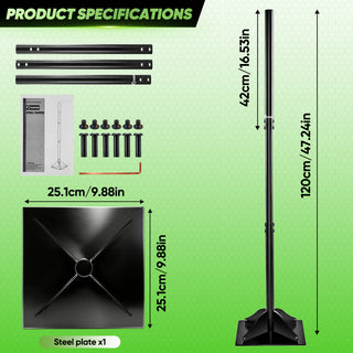 Sakerplus® Heavy Duty Ground Tamper Tool
