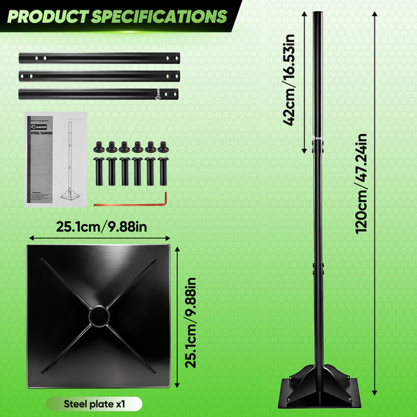 Sakerplus® Heavy Duty Ground Tamper Tool
