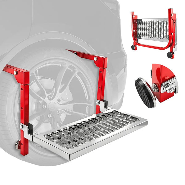 Sakerplus® Heavy Duty Folding Tire Step