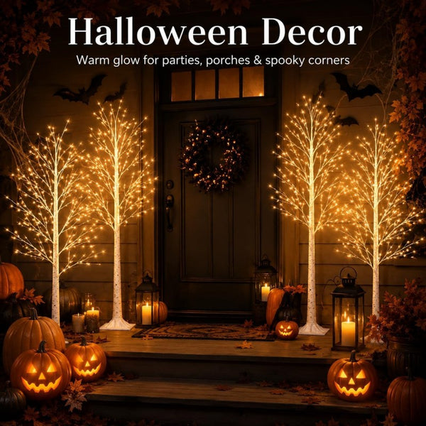 Sakerplus® Warm White LED Birch Tree Lights