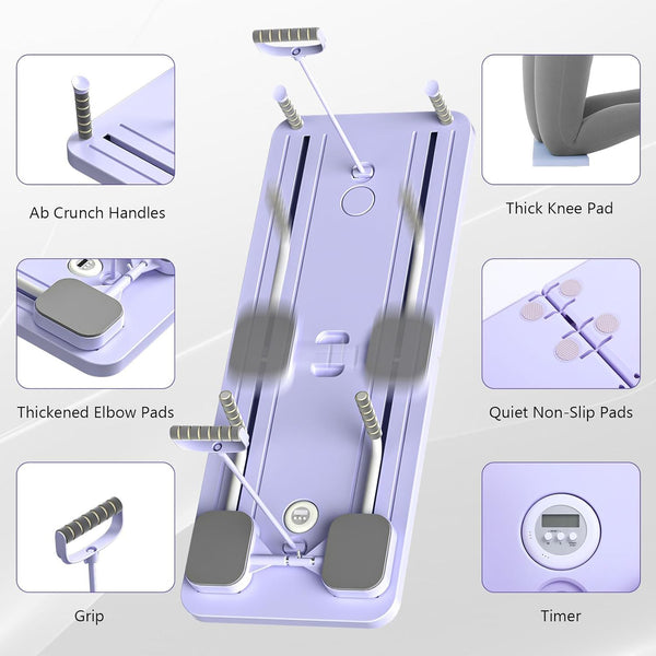 Sakerplus® 5 in 1 Pilates Sliding Board
