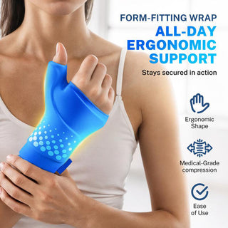 Sakerplus® Thumb And Wrist Ice Pack Wrap